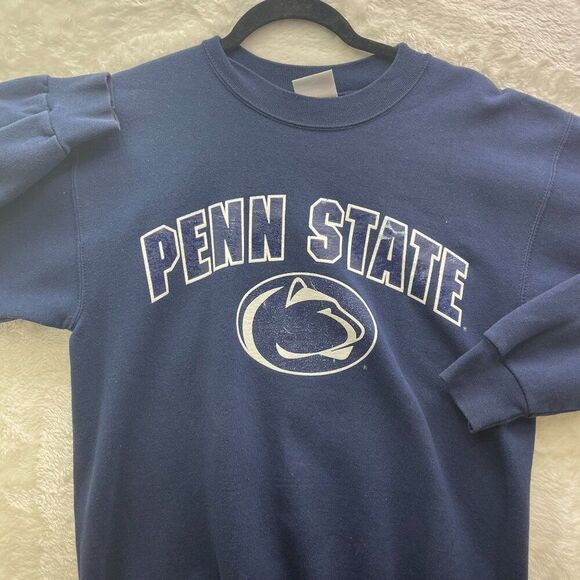 Hanes Other - HANES Y2K PSU PENN STATE NITTANY LIONS GRAPHIC CREWNECK SWEATSHIRT MEN'S SMALL